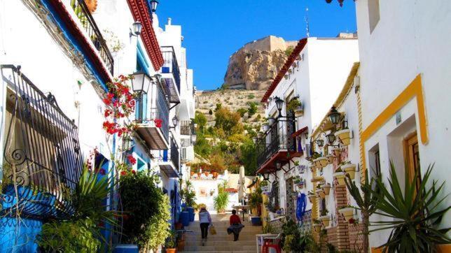 Centrico Y Espacioso Piso En Barrio Tranquilo Alicante Eksteriør bilde